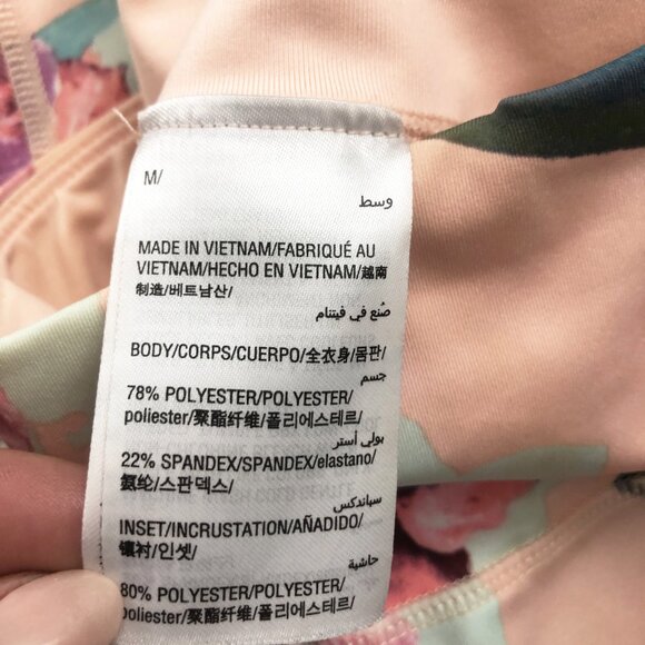 Ideology Peach Tropical Floral Leggings - Picture 11 of 11